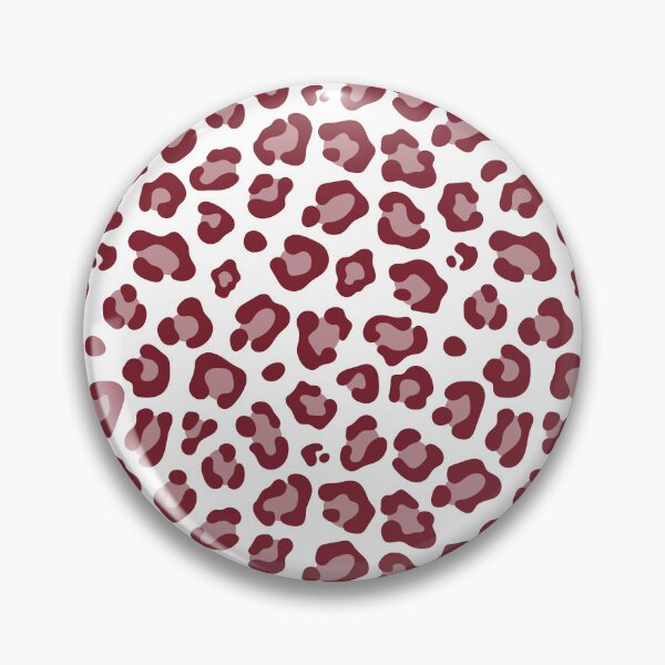 Item preview, White and Red leopard print designed and sold by pattern-archive.