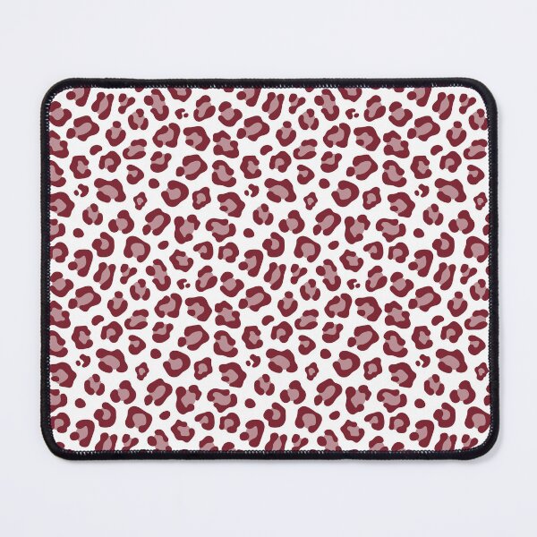 Item preview, White and Red leopard print designed and sold by pattern-archive.