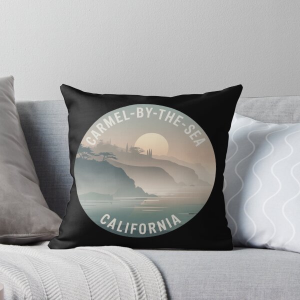 Item preview, Carmel-by-the-Sea California: Misty Cliffs & Soft Sunset designed and sold by CircinusStore.