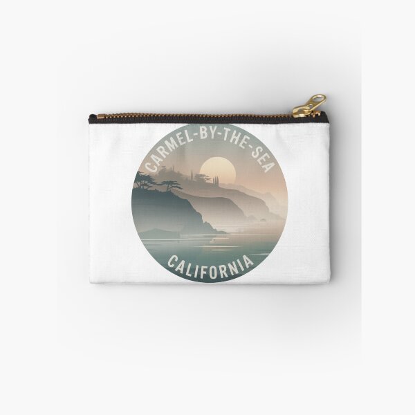 Item preview, Carmel-by-the-Sea California: Misty Cliffs & Soft Sunset designed and sold by CircinusStore.
