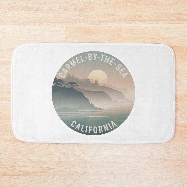 Item preview, Carmel-by-the-Sea California: Misty Cliffs & Soft Sunset designed and sold by CircinusStore.