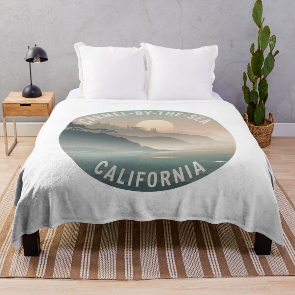 Item preview, Carmel-by-the-Sea California: Misty Cliffs & Soft Sunset designed and sold by CircinusStore.
