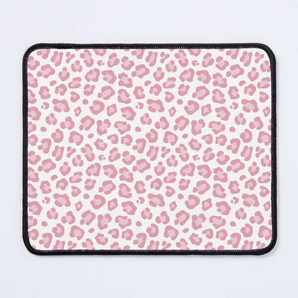 Item preview, White and Rose leopard print designed and sold by pattern-archive.