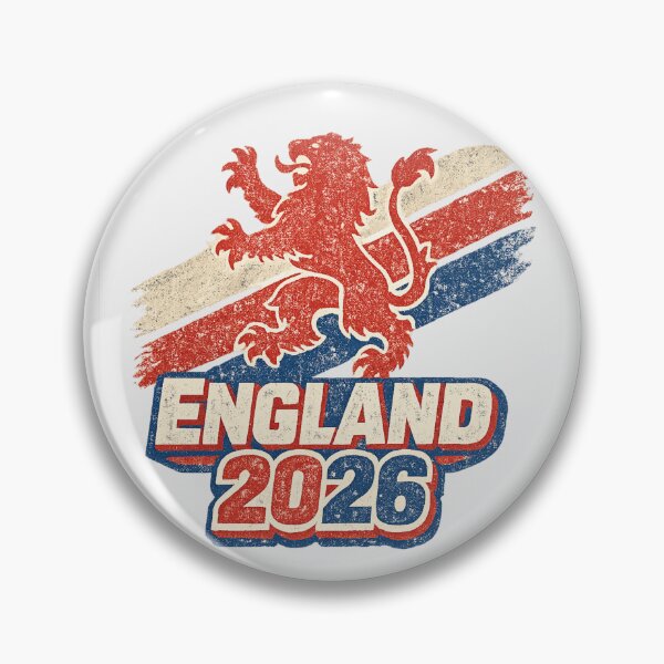 Item preview, England 2026 – Three Lions World Cup Retro designed and sold by ArthUpscale.