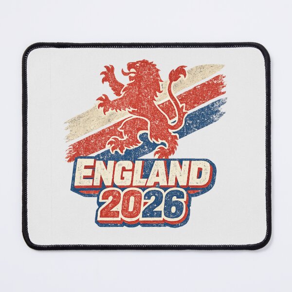 Item preview, England 2026 – Three Lions World Cup Retro designed and sold by ArthUpscale.
