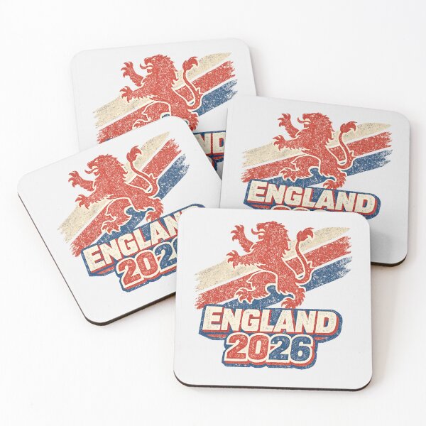 Item preview, England 2026 – Three Lions World Cup Retro designed and sold by ArthUpscale.