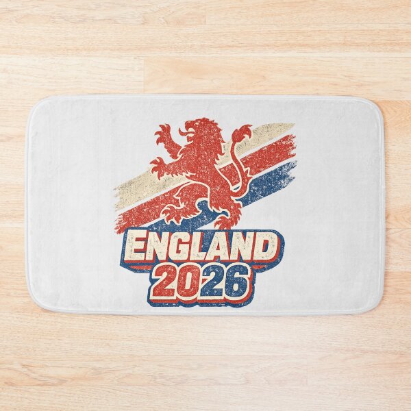 Item preview, England 2026 – Three Lions World Cup Retro designed and sold by ArthUpscale.