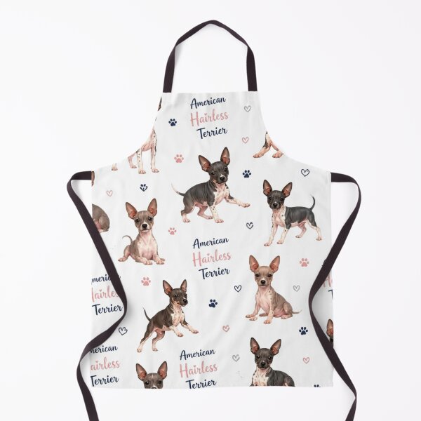 Item preview, Charming American Hairless Terrier Pattern designed and sold by Wags & Tails.