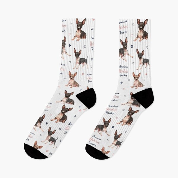 Item preview, Charming American Hairless Terrier Pattern designed and sold by Wags & Tails.