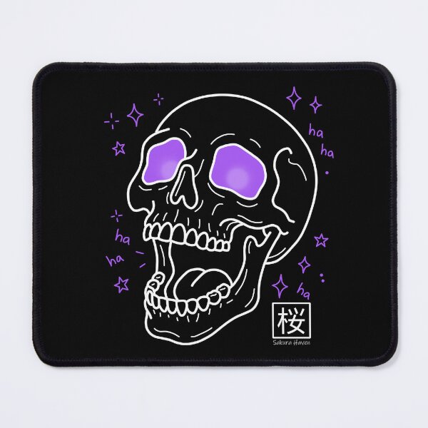 Item preview, Laughing Skull With Purple Eyes designed and sold by SakuraHaven.