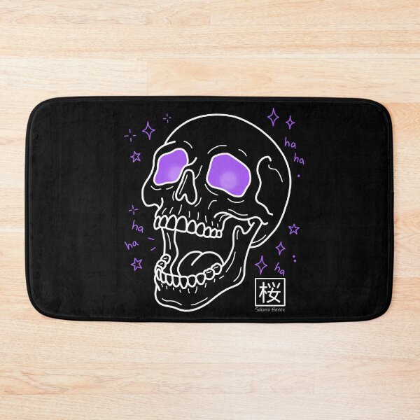 Item preview, Laughing Skull With Purple Eyes designed and sold by SakuraHaven.