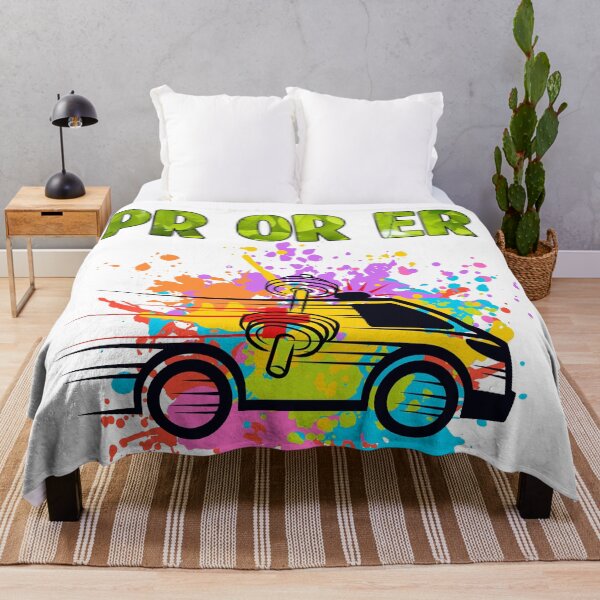 Item preview, PR OR ER - Funny Gym Ambulance Watercolor Splatter Graphic designed and sold by GraphixByHub.
