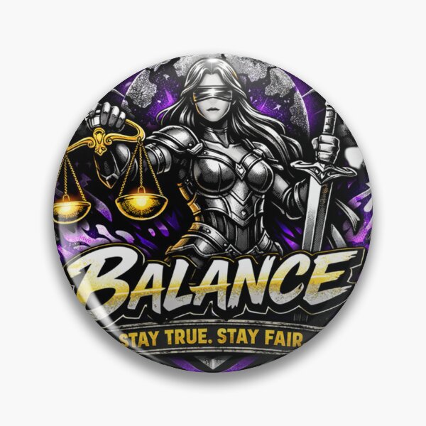 Item preview, Libra Justice Aura – Stay True Stay Fair designed and sold by AstraDrip Studio.