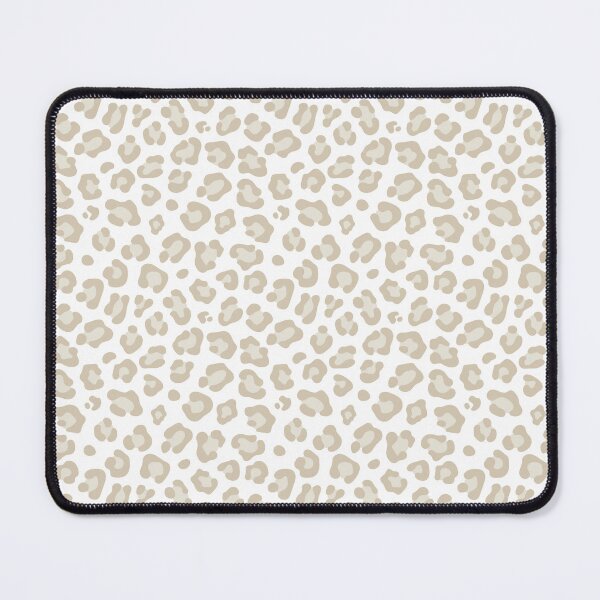 Item preview, White and Sand leopard print designed and sold by pattern-archive.