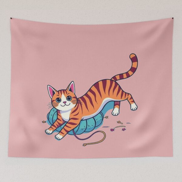 Item preview,  Cute Cat Sitting With Style designed and sold by aminomen.
