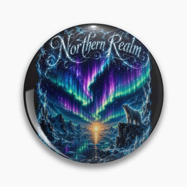 Item preview, Northern Realm Aurora Borealis Arctic designed and sold by Trailora.