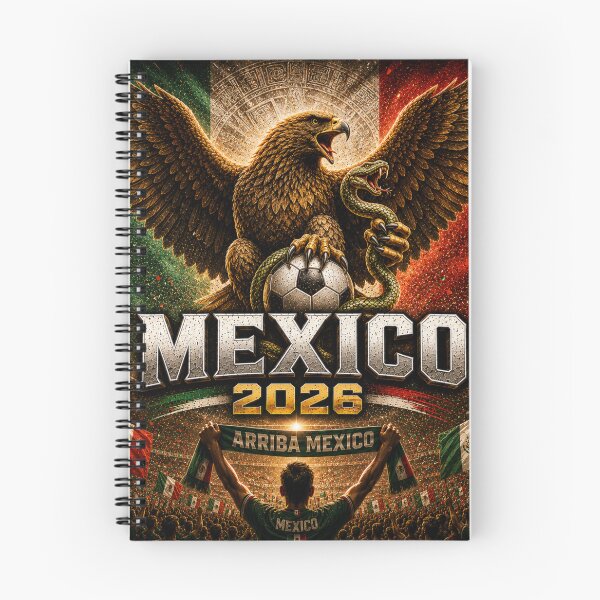 Item preview, Mexico 2026 Futbol Aguila Azteca y Serpiente designed and sold by Winetastic-Art.