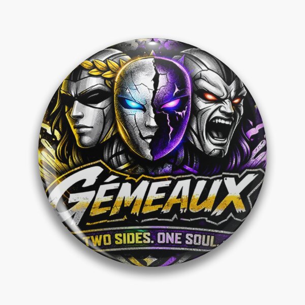 Item preview, Gemini Dual Spirit – Two Sides One Soul designed and sold by AstraDrip Studio.
