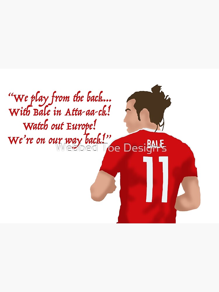 Gareth Bale 11 Poster for Sale by Webbed Toe Design's