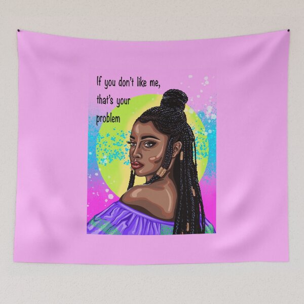 Item preview, Black Girl Magic Portrait Illustration designed and sold by Skayana.