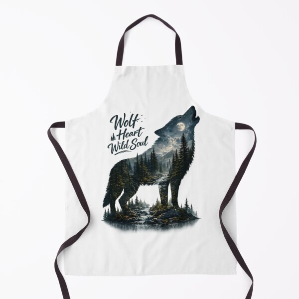 Item preview, Wolf Heart Wild Soul – Majestic Wolf Nature Design designed and sold by GGAUL.