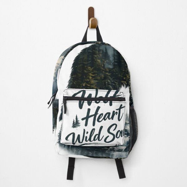Item preview, Wolf Heart Wild Soul – Majestic Wolf Nature Design designed and sold by GGAUL.