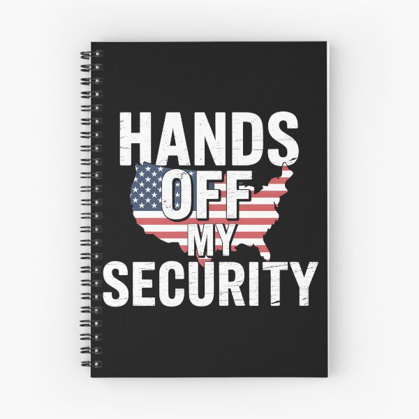 Item preview, Hands Off My Security American Patriot National Security Gun Rights designed and sold by SofenArt.