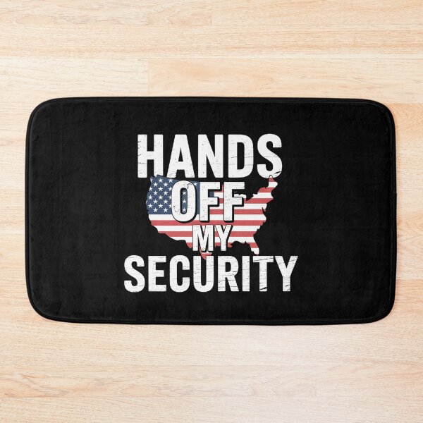 Item preview, Hands Off My Security American Patriot National Security Gun Rights designed and sold by SofenArt.