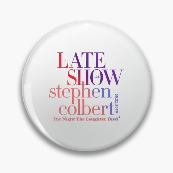 Item preview, The Last Show With Stephen Colbert 2026 - TV Show designed and sold by gusmanvinagetti.