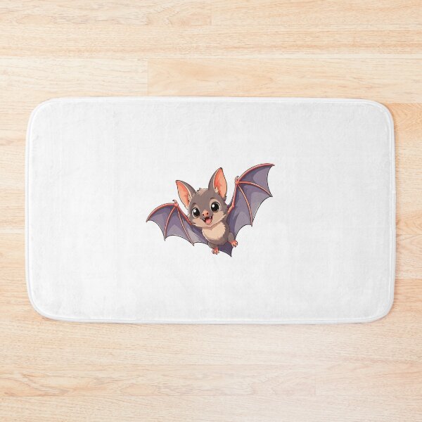 Item preview, Cute Flying Bat Cartoon designed and sold by Krincydigitalart.