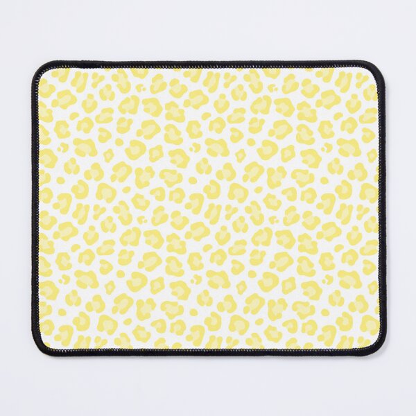 Item preview, White and Yellow leopard print designed and sold by pattern-archive.