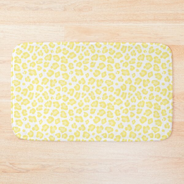 Item preview, White and Yellow leopard print designed and sold by pattern-archive.