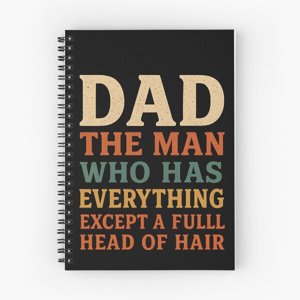 Item preview, Dad The Man Who Has Everything Except A Fulll Head Of Hair Funny Bald Father Humor designed and sold by SofenArt.