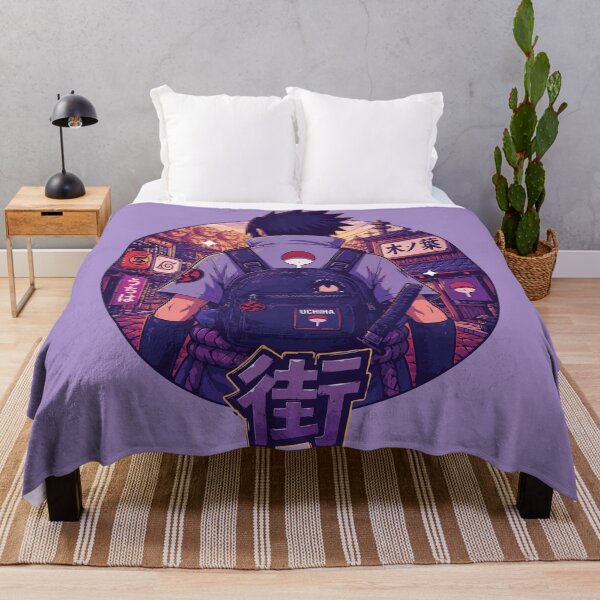 Item preview, Sasuke Uchiha Streetwear Ninja Aesthetic designed and sold by BrownHorse90s.