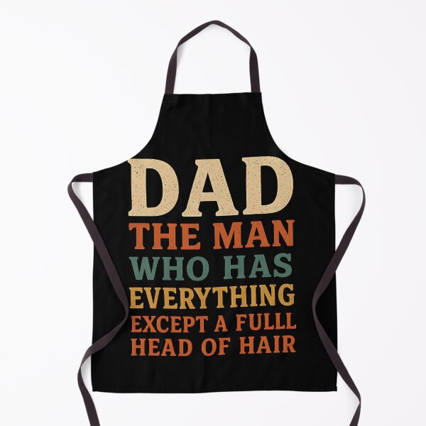 Item preview, Dad The Man Who Has Everything Except A Fulll Head Of Hair Funny Bald Father Humor designed and sold by SofenArt.