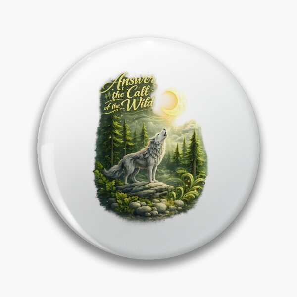 Item preview, Answer the call of the Wild – Majestic Wolf Nature Design designed and sold by GGAUL.