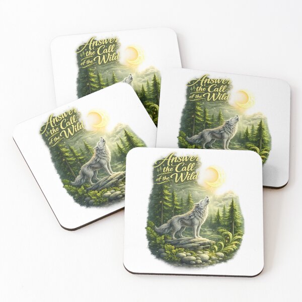 Item preview, Answer the call of the Wild – Majestic Wolf Nature Design designed and sold by GGAUL.