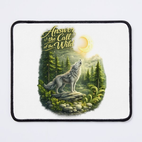 Item preview, Answer the call of the Wild – Majestic Wolf Nature Design designed and sold by GGAUL.