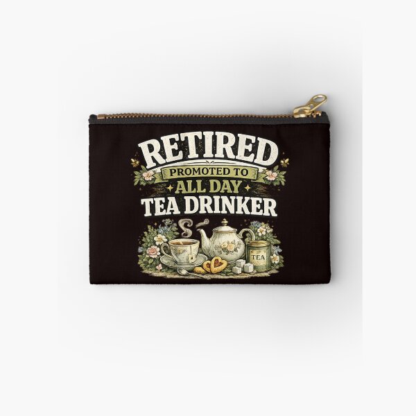 Item preview, Retired Promoted To All Day Tea Drinker designed and sold by CozyRetirementGifts.