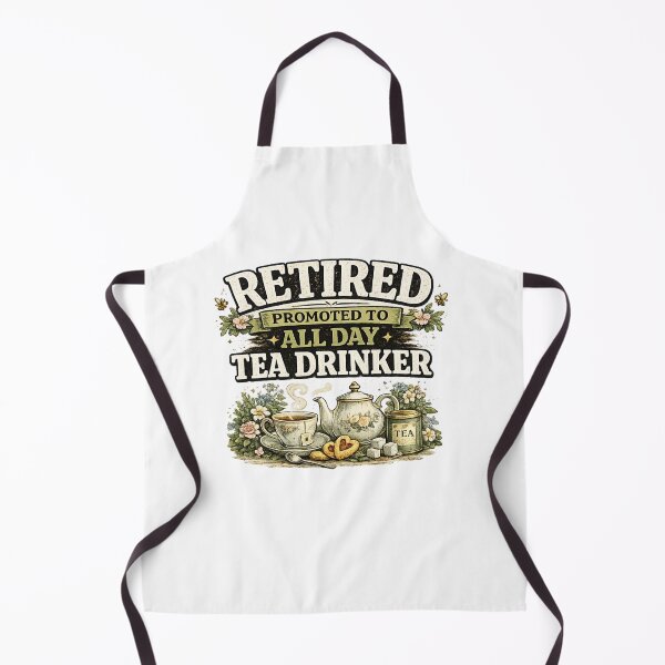 Item preview, Retired Promoted To All Day Tea Drinker designed and sold by CozyRetirementGifts.