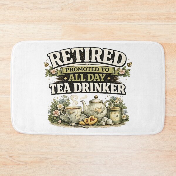 Item preview, Retired Promoted To All Day Tea Drinker designed and sold by CozyRetirementGifts.