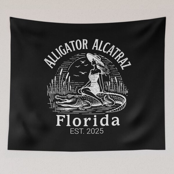 Item preview, Alligator Alcatraz Florida Est 2025 Vacation Travel Souvenir designed and sold by SofenArt.