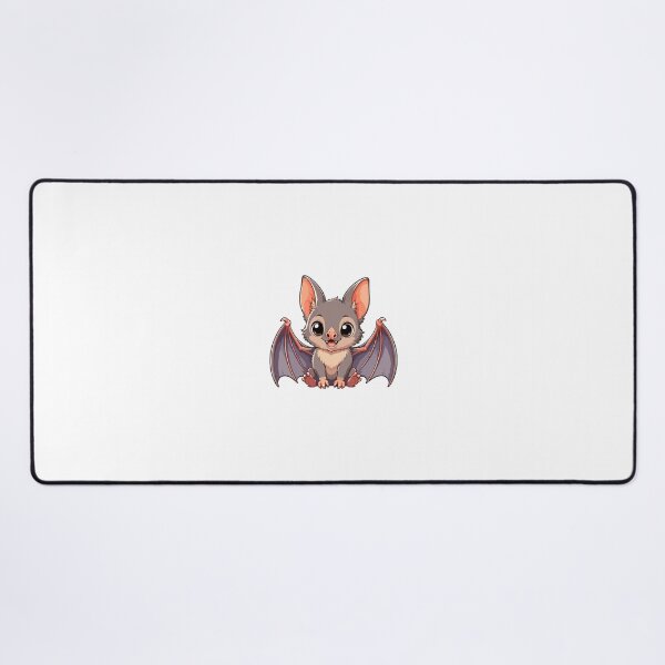 Item preview, Cute Baby Bat Sitting Cartoon designed and sold by Krincydigitalart.