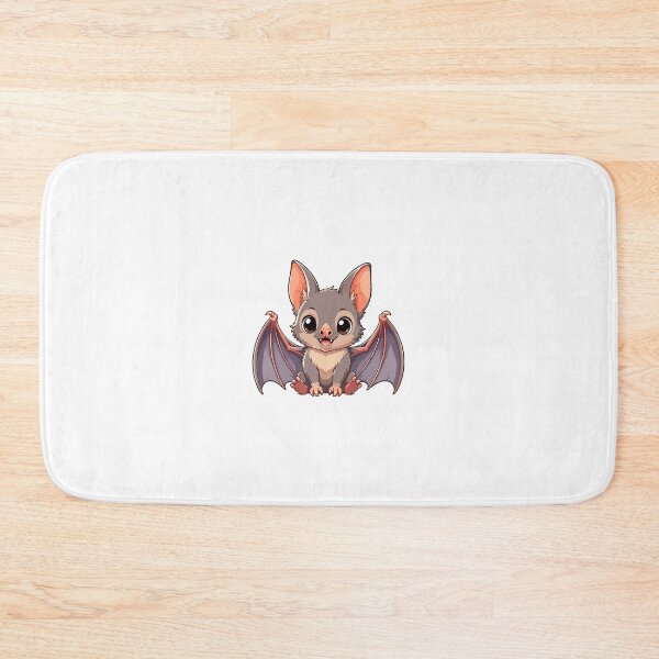 Item preview, Cute Baby Bat Sitting Cartoon designed and sold by Krincydigitalart.