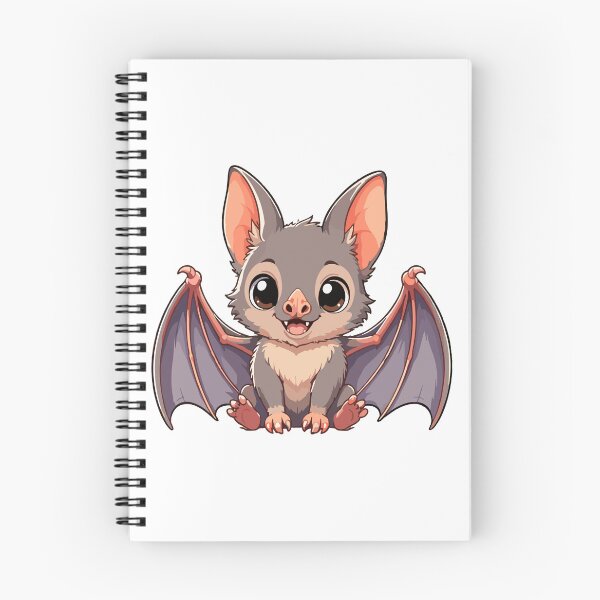 Item preview, Cute Baby Bat Sitting Cartoon designed and sold by Krincydigitalart.