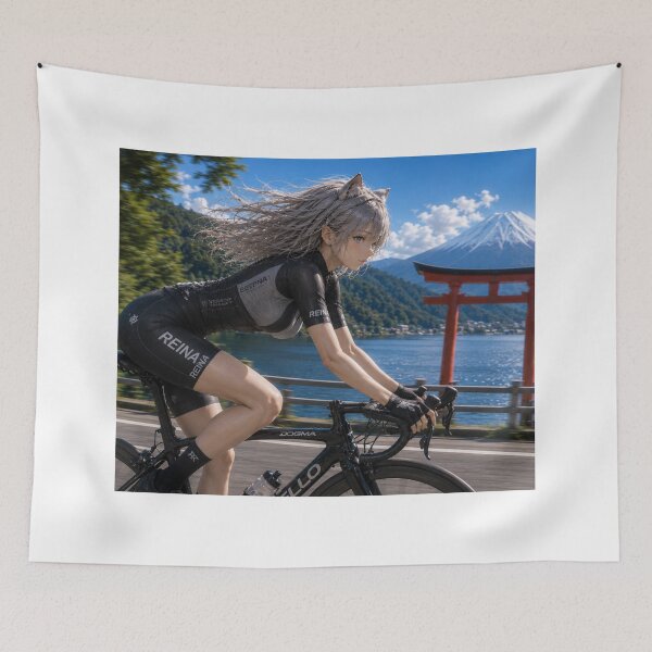 Item preview, REINA - Sacred Road to Mt. Fuji | Hakone Lakeside Ride designed and sold by RinaWorksJP.