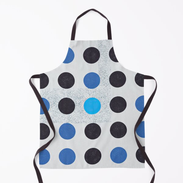 Item preview, Abstract Connected Network - Minimalist Geometric Blue and Black Constellation No2 designed and sold by angelisart.
