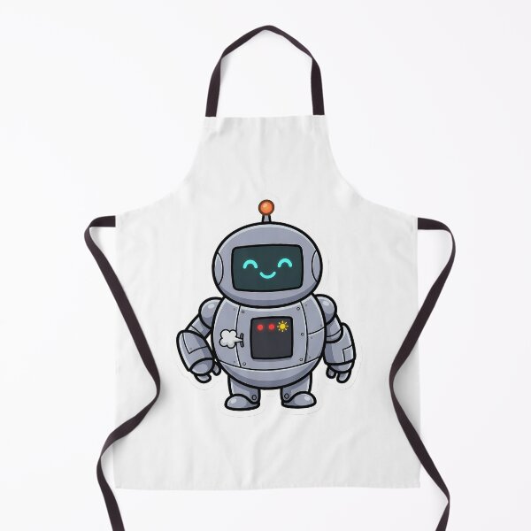 Item preview, Cute Retro Robot Malfunction Kawaii Funny Sci Fi Character designed and sold by how-is-design.
