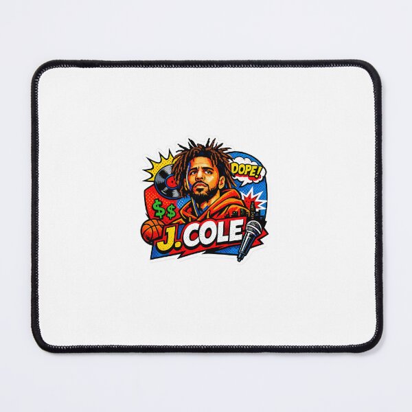 Item preview, J. Cole Pop Art Sticker | Hip Hop Rap Legend Comic Style Decal designed and sold by Deepstudio09.