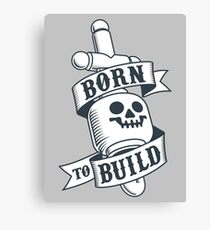 Master Builders only - clear Canvas Print